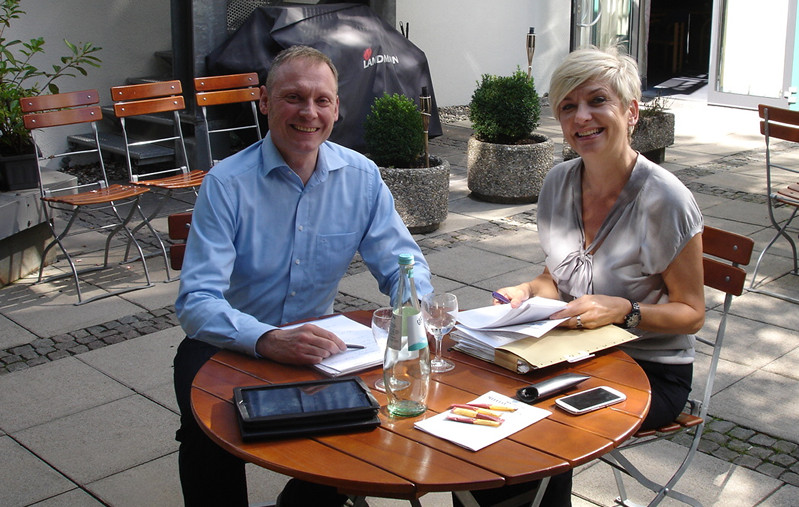 Erfolgreich selbständig Seminar: Thomas Issler und Angelika Resch-Ebinger