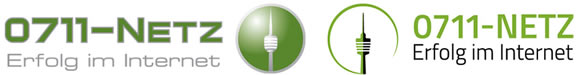 Die beiden 0711-Netz Logos im Vergleich